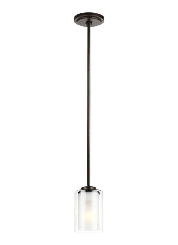 Product image for Elmwood Park 1 Light LED Mini Pendant - Heirloom Bronze