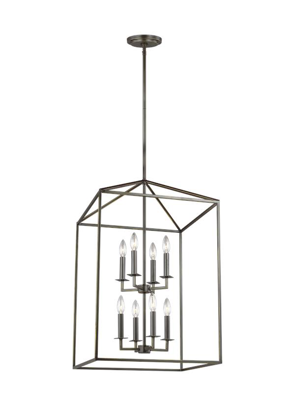 Product image for Perryton 8 Light Hall/Foyer - Heirloom Bronze