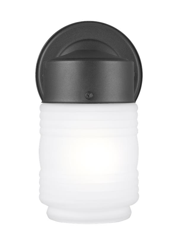 Product image for 1 Light LED Wall Lantern - Black