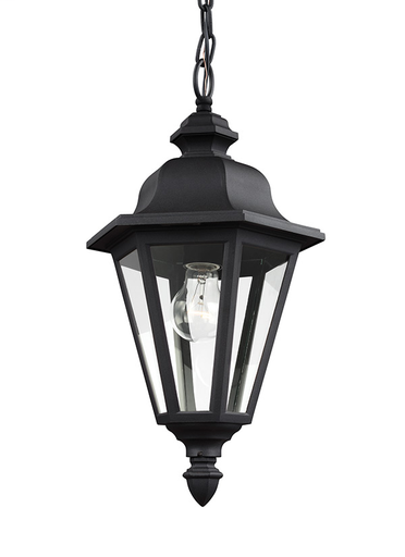 Product image for Brentwood 1 Light Hanging Lantern - Black