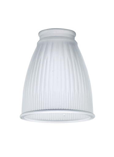 Product image for Sea Gull Lighting 1676-33 4-1/2 x 5 Inch Satin White Ceiling Fan Lighting Glass