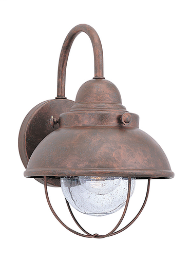 Product image for Sebring 1 Light Small Wall Lantern - Weathered Copper