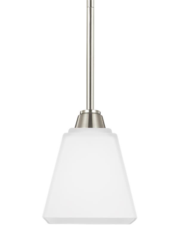 Product image for Parkfield 1 Light LED Mini Pendant - Brushed Nickel