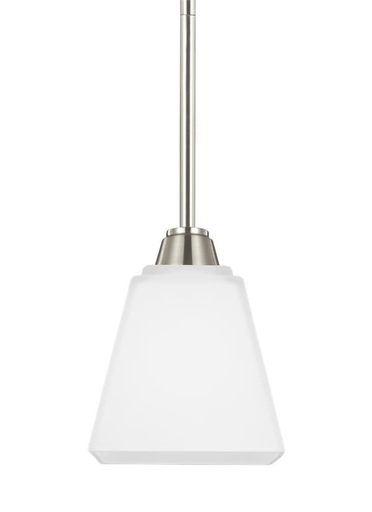 Product image for Parkfield 1 Light LED Mini Pendant - Brushed Nickel