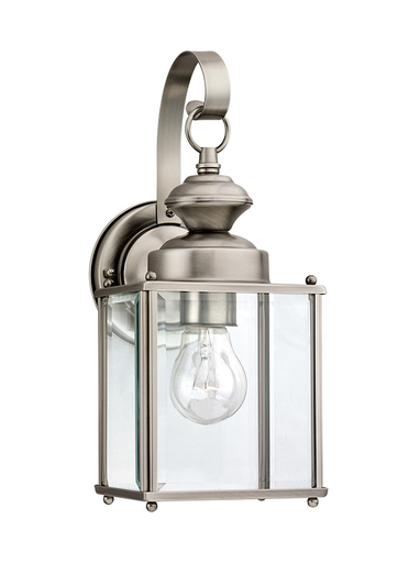 Product image for Jamestowne 1 Light Wall Lantern - Antique Brushed Nickel