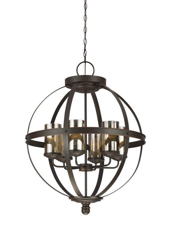 Six Light Chandelier 3110406-715