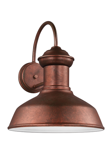Product image for Fredricksburg 1 Light Large Wall Lantern - Weathered Copper