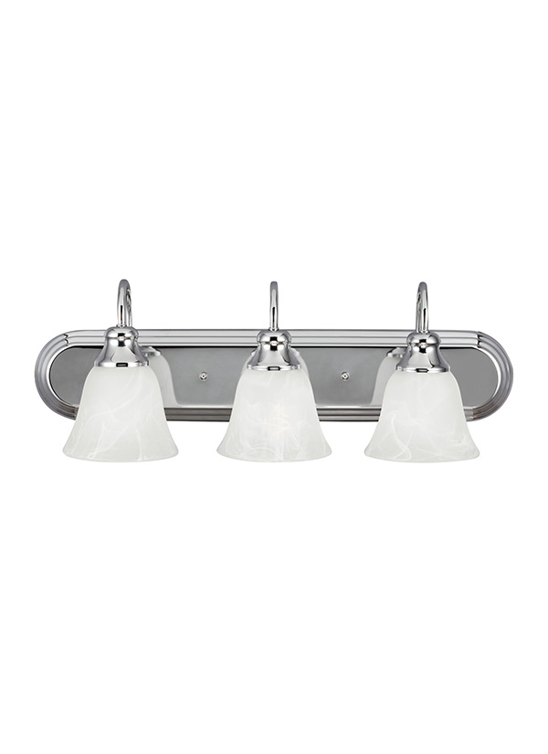 Product image for Windgate 3 Light Vanity - Chrome