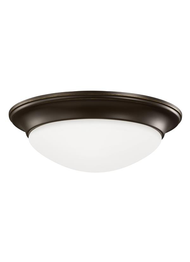 Product image for Nash 11" LED Flush Mount - Heirloom Bronze