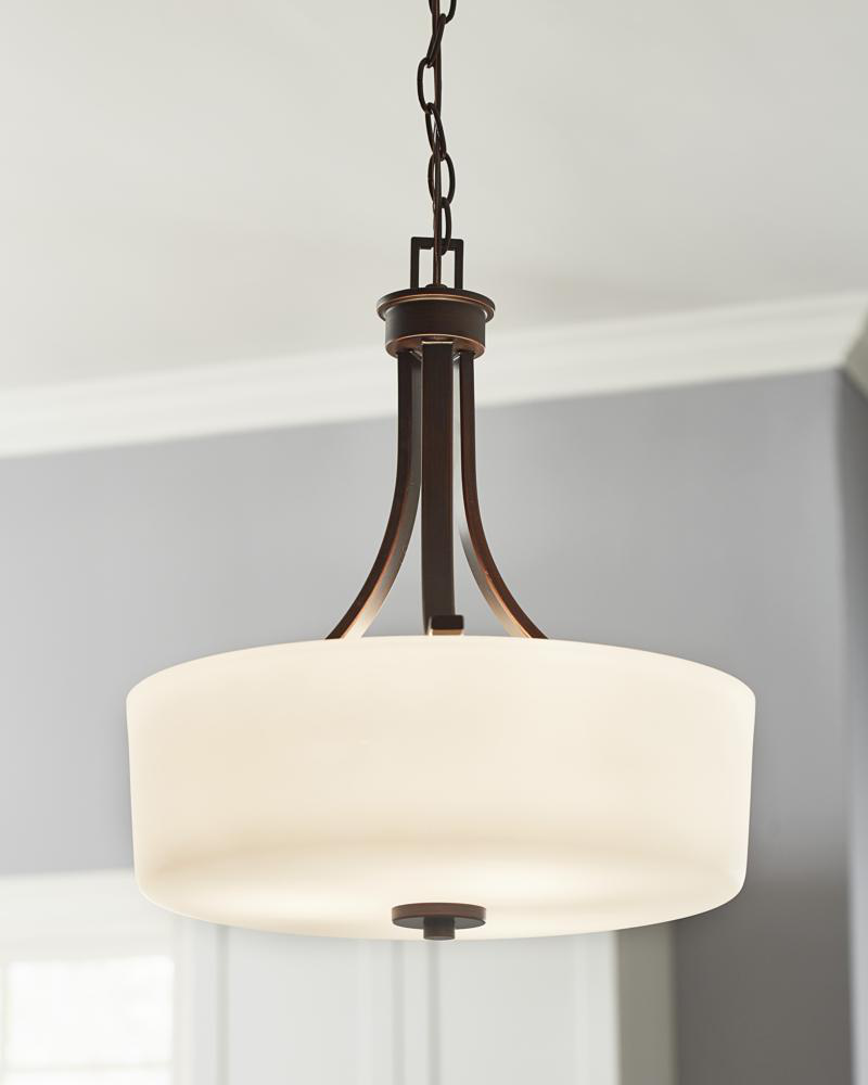 Three Light Semi-Flush Mount 7728803EN3-962