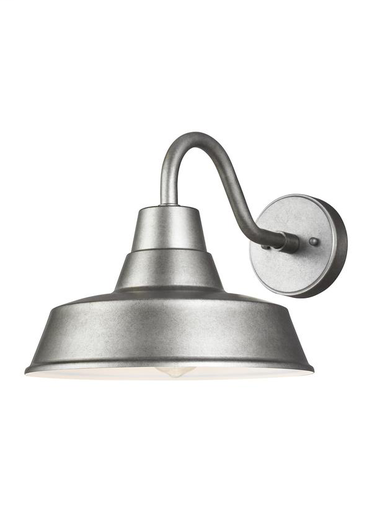 Product image for Barn Light 1 Light Medium Wall Lantern - Weathered Pewter
