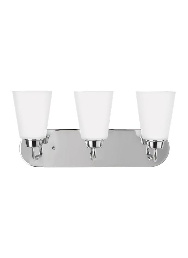 Kerrville 3 Light Vanity Chrome Capital Electric Supply