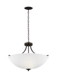 Large Four Light Semi-Flush Convertible Pendant 7716504-710
