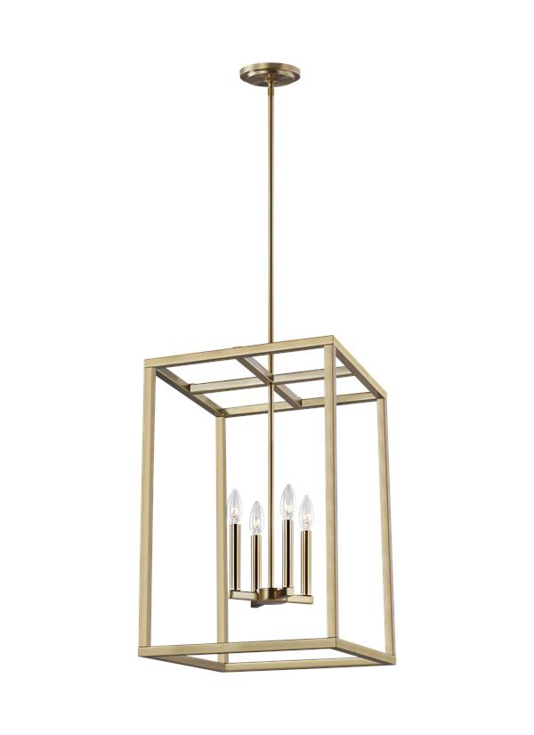 Product image for Moffet Street 4 Light Hall/Foyer - Satin Bronze