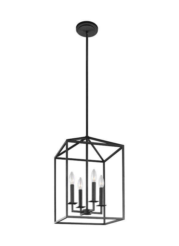 Product image for Perryton 4 Light LED Hall/Foyer - Blacksmith