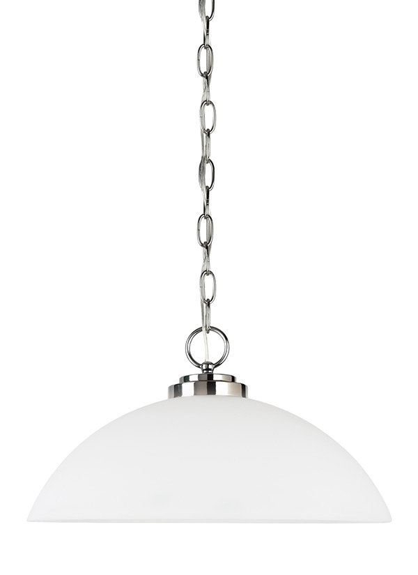 Product image for Oslo 1 Light Pendant - Chrome