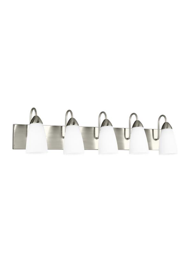 Product image for Seville 5 Light Vanity - Brushed Nickel