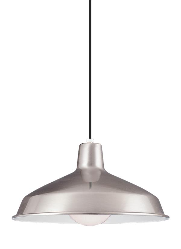 Product image for 1 Light LED Pendant - Brushed Stainless