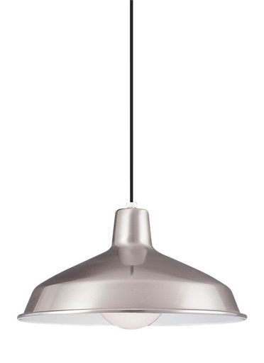 Product image for 1 Light LED Pendant - Brushed Stainless