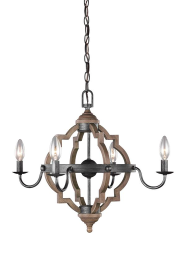 Product image for Socorro 4 Light Chandelier - Stardust