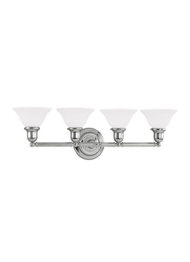 Product image for Sussex 4 Light LED Vanity - Chrome