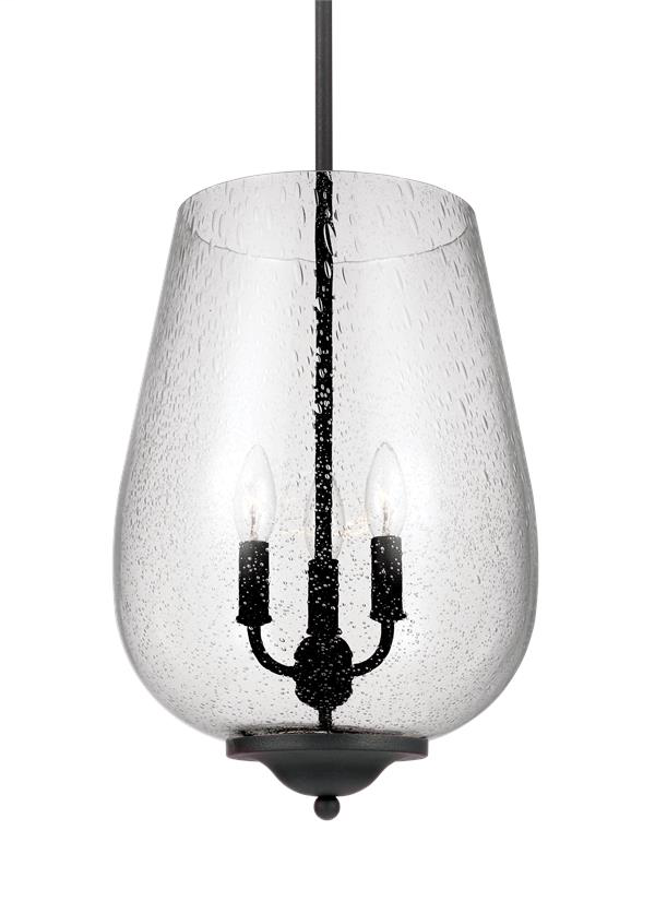 Product image for Morill 3 Light LED Hall/Foyer - Blacksmith