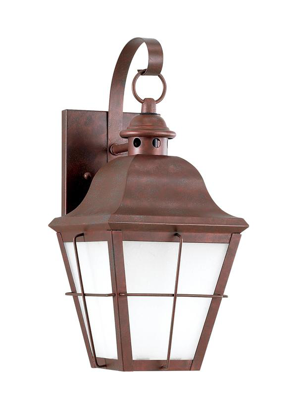 Product image for Chatham 1 Light Wall Lantern - Weathered Copper