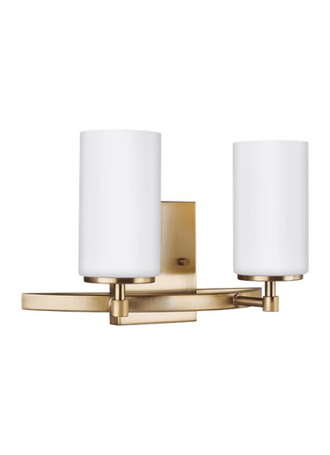 Product image for Alturas 2 Light Vanity - Satin Bronze