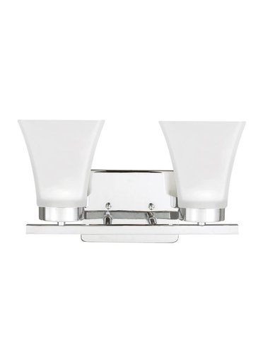 Product image for Bayfield 2 Light Vanity - Chrome