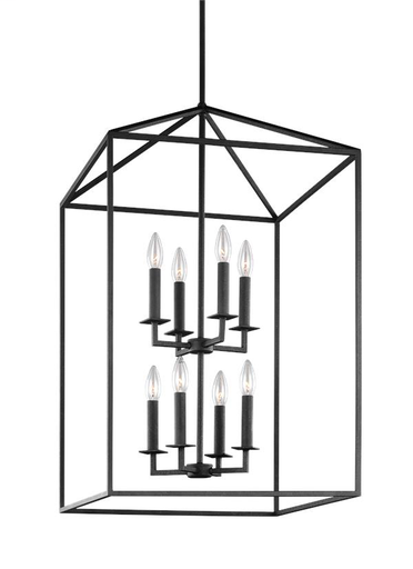 Product image for Perryton 8 Light LED Hall/Foyer - Blacksmith