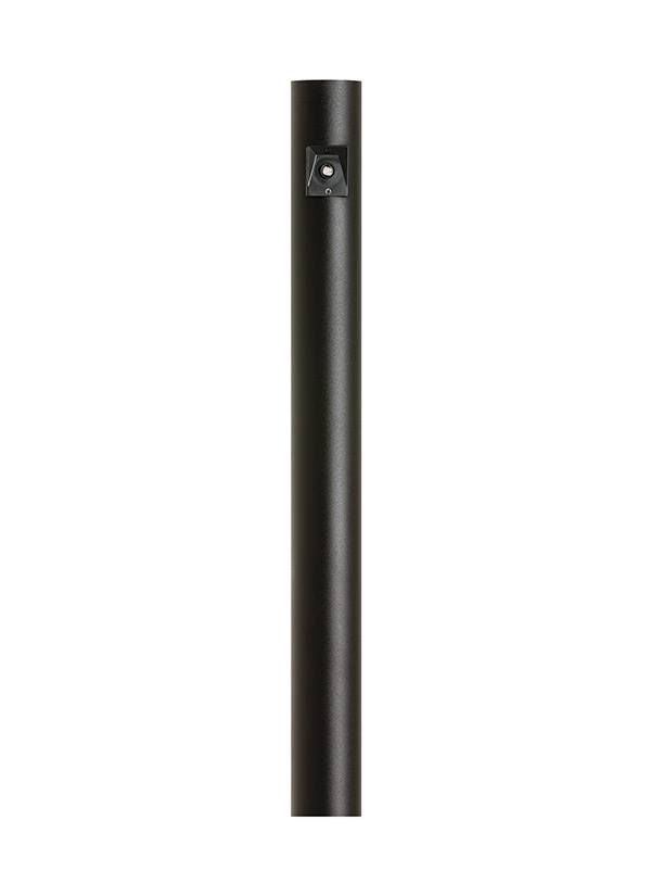 Product image for Outdoor Posts Aluminum Post w/ Photo Cell - Black