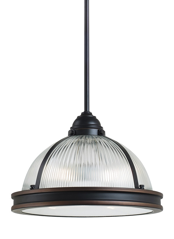 Product image for Pratt Street Prismatic 2 Light Pendant - Autumn Bronze