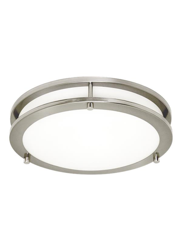Product image for Mahone 14" LED Flush Mount - Brushed Nickel