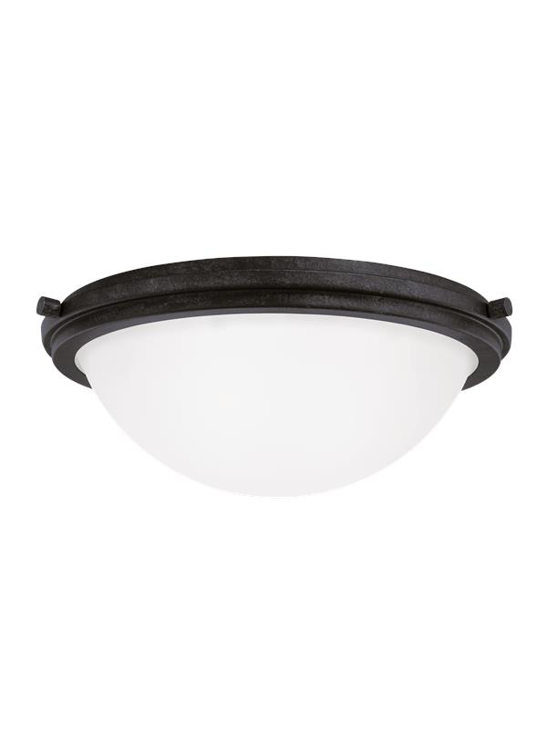 Product image for Winnetka 2 Light LED Flush Mount - Blacksmith