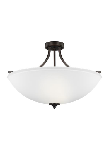 Large Four Light Semi-Flush Convertible Pendant 7716504-710