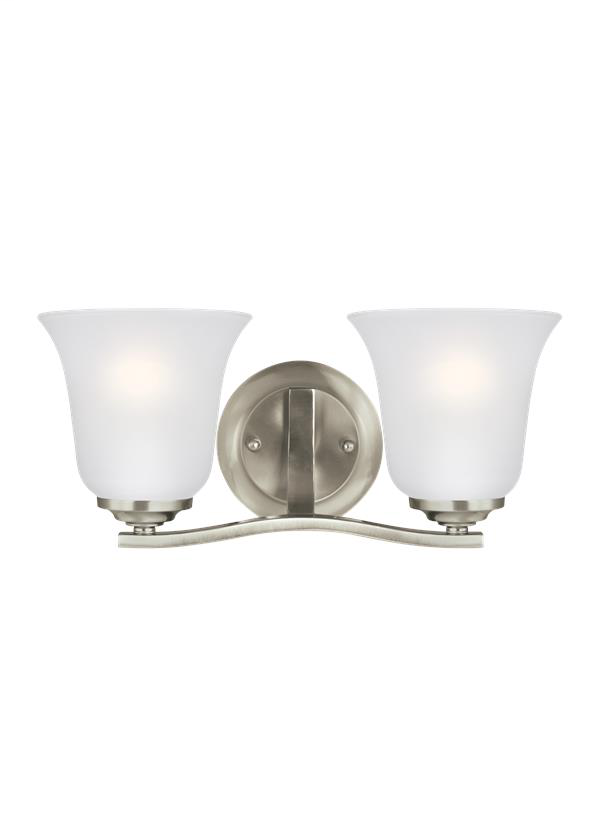 Product image for Emmons 2 Light Vanity - Brushed Nickel