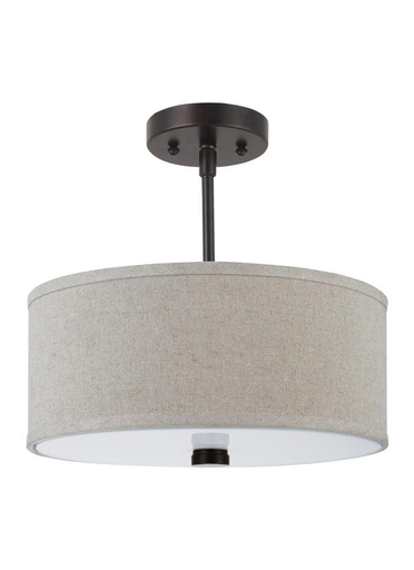 Two Light Flush / Semi-Flush Convertible 77262-710