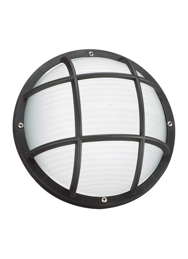 Product image for Bayside 1 Light LED Wall/Ceiling Mount - Black