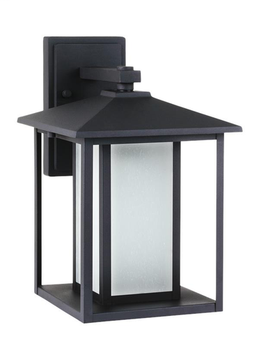 Product image for Hunnington 1 Light Large LED Wall Lantern - Black
