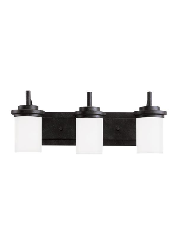 Product image for Winnetka 3 Light LED Vanity - Blacksmith