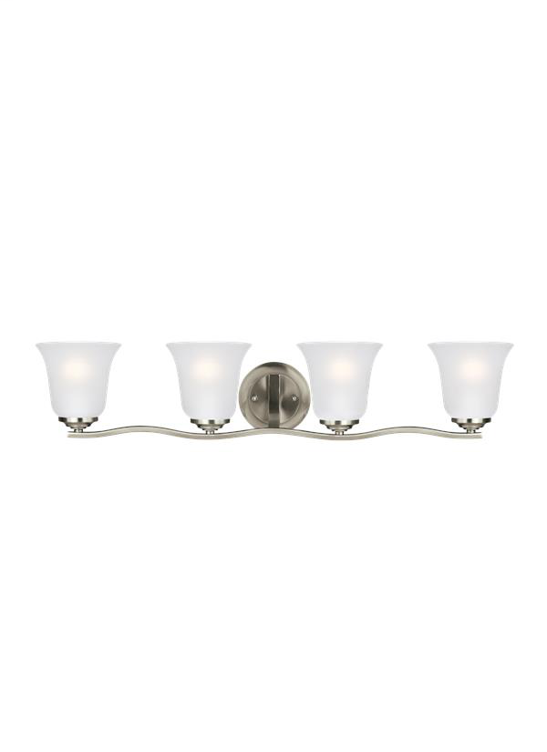 Product image for Emmons 4 Light LED Vanity - Brushed Nickel