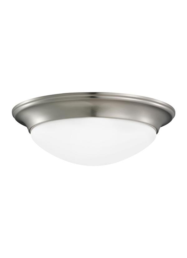 Product image for Nash 1 LED Small Flush Mount - Brushed Nickel