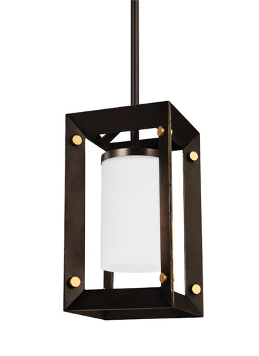 Product image for Chatauqua 1 Light Mini Pendant - Antique Bronze