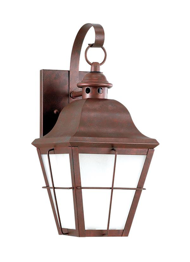 Product image for Chatham 1 Light LED Wall Lantern - Weathered Copper