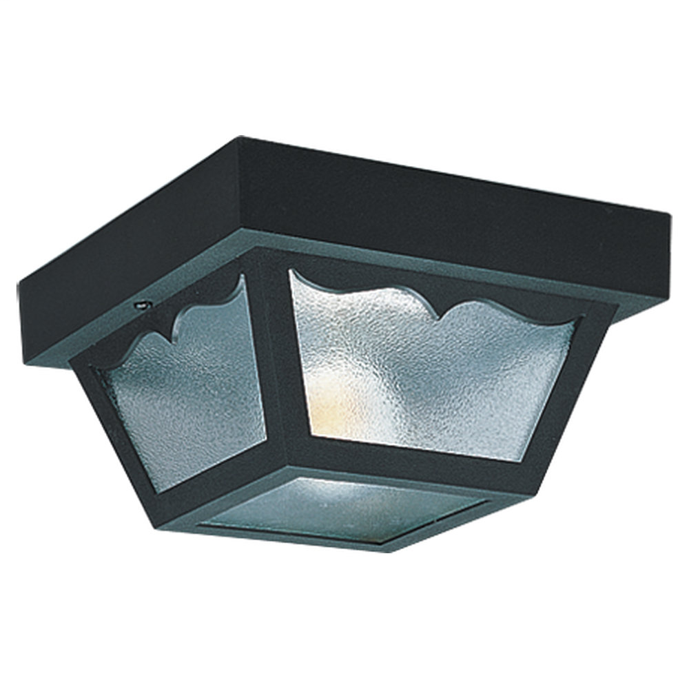 Sea Gull Lighting 7569-32 2-Lamp 60 W 120 Volt Black Medium A19 Ceiling Light Fixture Sea Gull Lighting 7569-32 2-Lamp 60 W 120 Volt Black Medium A19 Ceiling Light Fixture