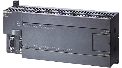 Product image for Siemens 6ES72162BD230XB0 120/230 VAC/24 VDC 2.5 mA 2-Analog Input 24-Digital Input/16-Digital Output Automation CPU