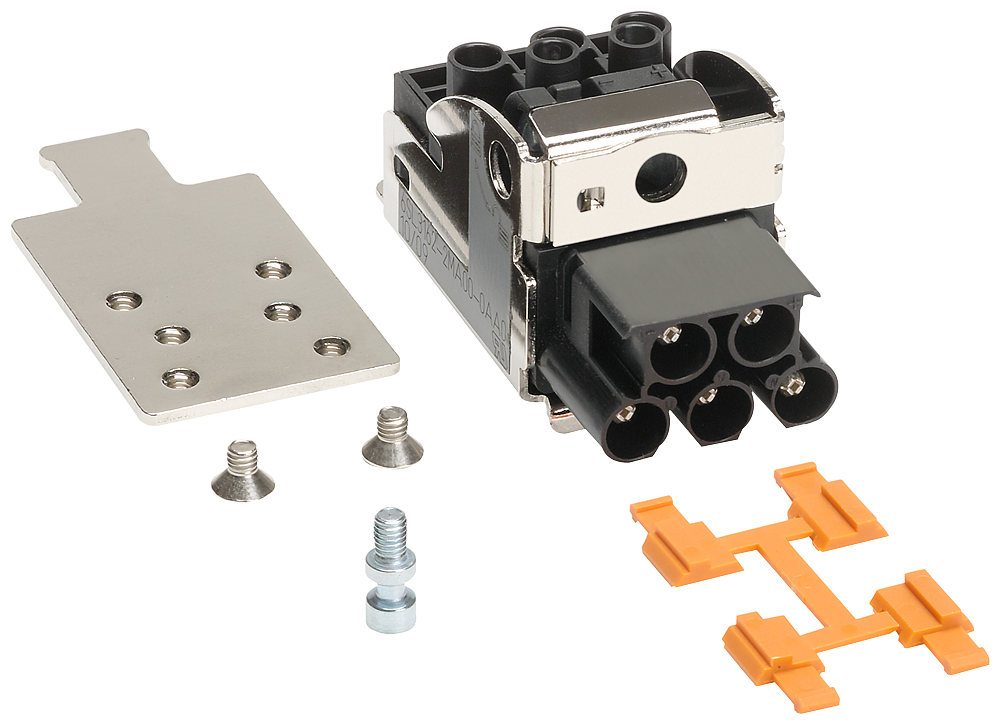 Siemens Industry 6SL3162-2MA00-0AA0 3 to 30 Amp Power Connector Siemens Industry 6SL3162-2MA00-0AA0 3 to 30 Amp Power Connector