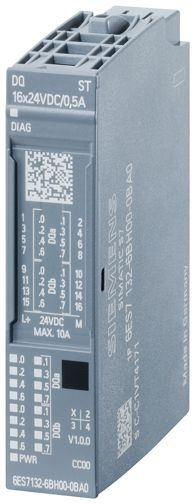 ET 200SP, DQ 16X24VDC/0,5A ST