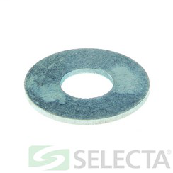 USS12J - USS Flat Washer, 1/2 Inch, Steel, Zinc P