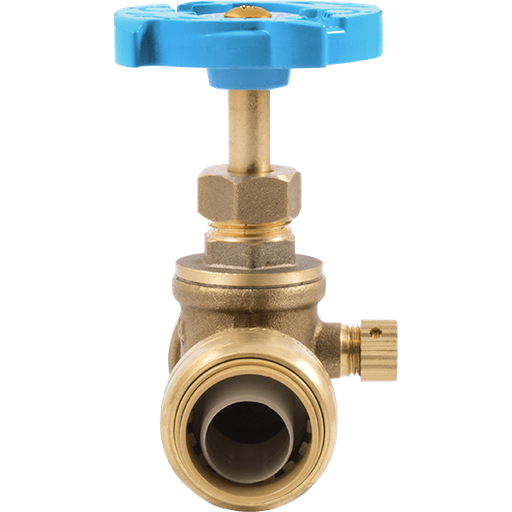 Gate Valve with Drain / Vent - 3/4 in. x 3/4 in.
